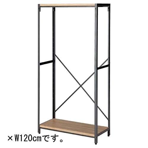 Lアングルシェルフ H180cm 5段W120cm