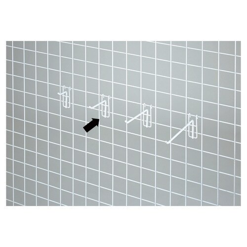 ネット用フック (φ5mm) ホワイトL10cm