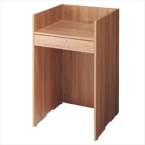 木製レジ台ラスティック柄