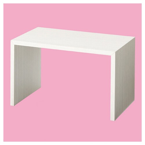 木製コの字ディスプレイ ホワイトウッド大