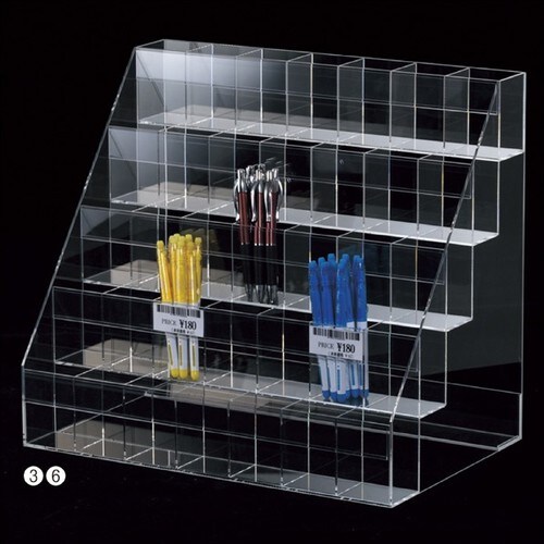 筆記具陳列ケース7列5段