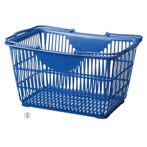 買物カゴ 28リットル インディゴブルー