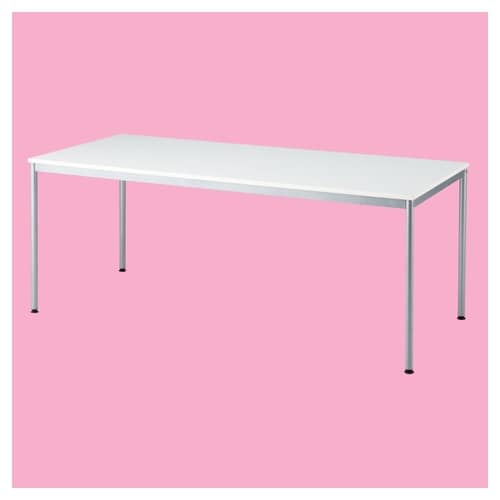 ミーティングテーブル W150cm ホワイト