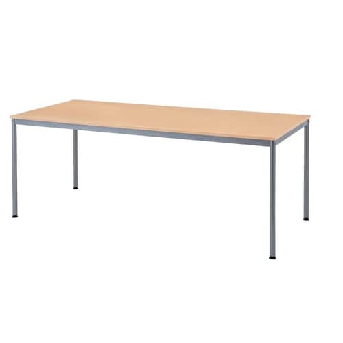 ミーティングテーブル W180cm ナチュラル