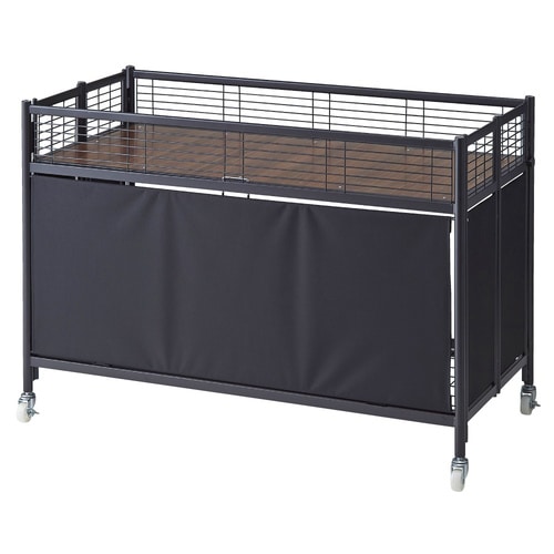 中折れワゴン W120cm ブラックテント本体