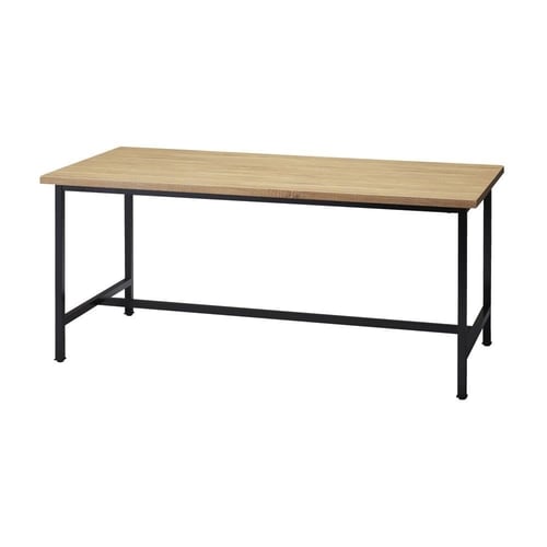 大型スチール脚テーブル W180cmタイプ