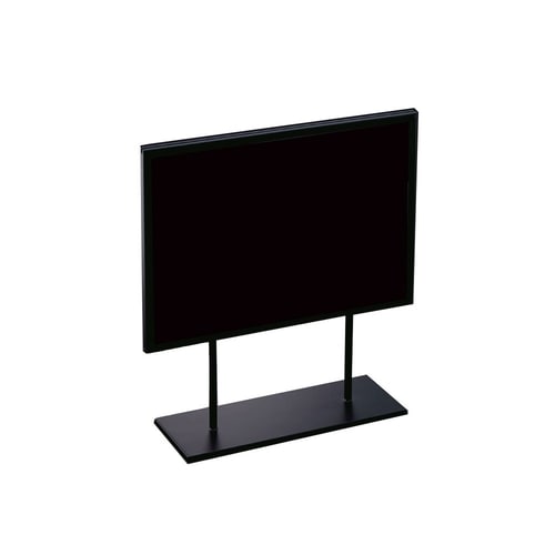 スチール製ポップスタンドA4 ブラック