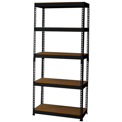 METAL&WOODRACK棚5段展開W81cm