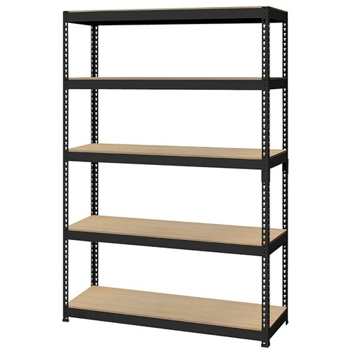 METAL&WOODRACK棚5段展開W121cm