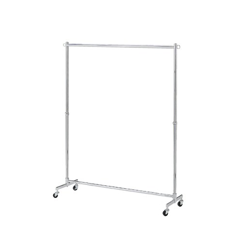 強化型ハンガーラック W120cmタイプ クローム