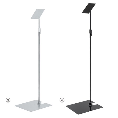 パネル貼り付けスタンド 大 シルバー