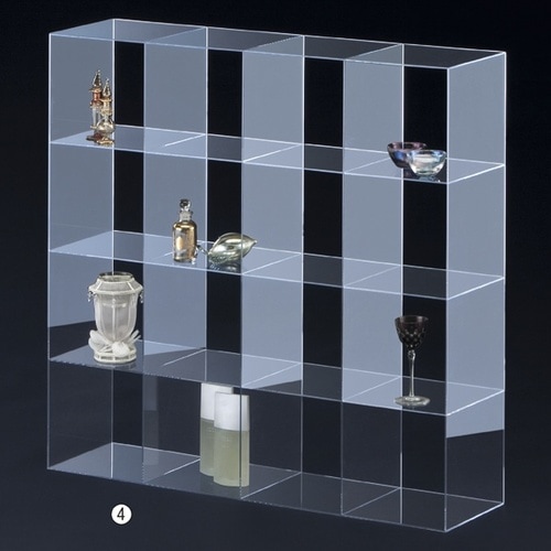 多段ディスプレイ台4列4段 大