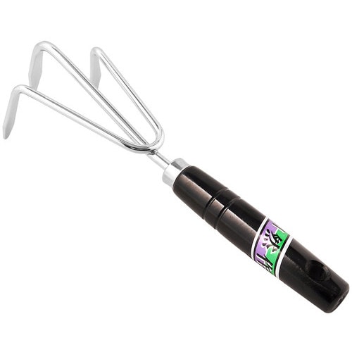 自然 クローム 木柄ガーデンクマデ