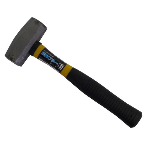 石頭ハンマー グラス柄0.9kg