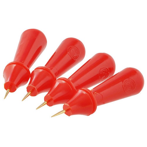 若獅子 プラスチックカルコ 赤 4本入