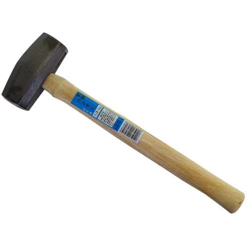 石頭ハンマー 木柄 1.3kg