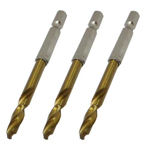 GTミドル六角軸鉄工ドリル5.0 3本入