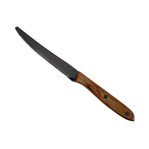 木柄茶合板 ステーキナイフ