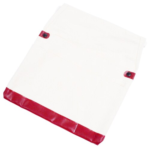 WM 白帆布釘袋 特大 WM−C01