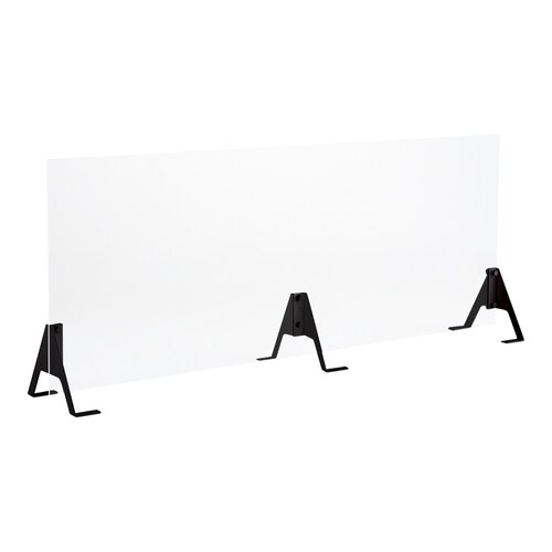 飛沫拡散防止パネル ブリッジ1560 ブラック脚