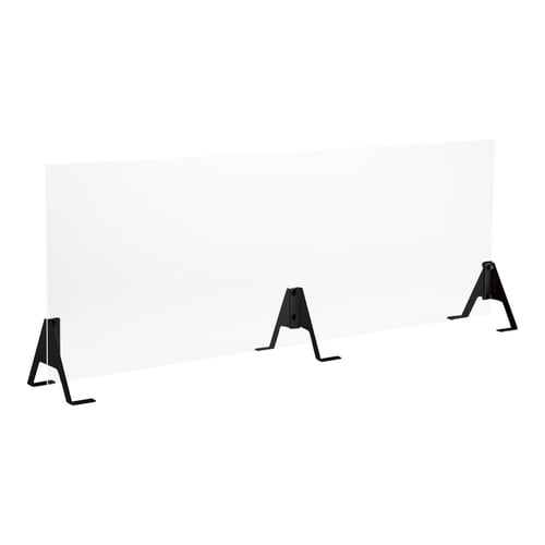 飛沫拡散防止パネル ブリッジ1660 ブラック脚