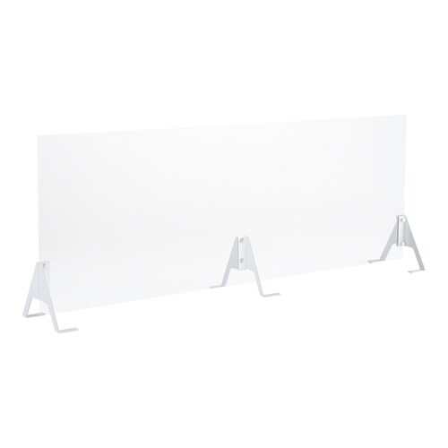 飛沫拡散防止パネル ブリッジ1660 ホワイト脚