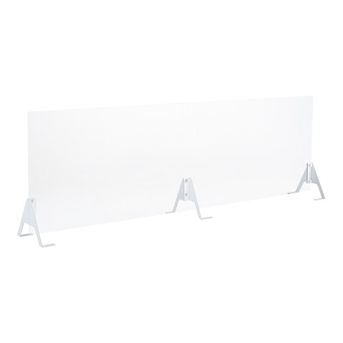 飛沫拡散防止パネル ブリッジ1860 ホワイト脚