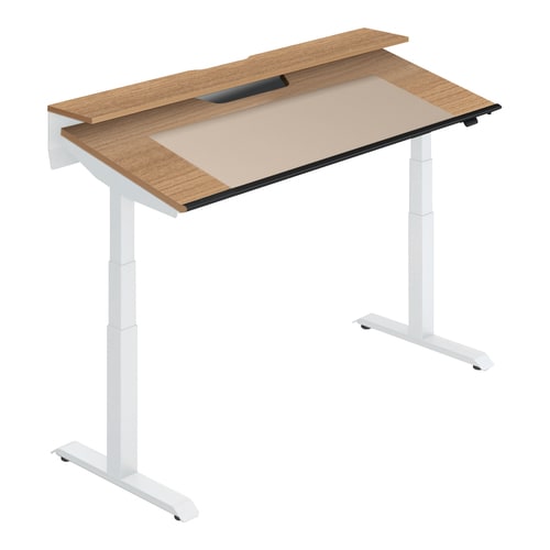 シークエンスチルト 白脚 天板MP2色 幅1600