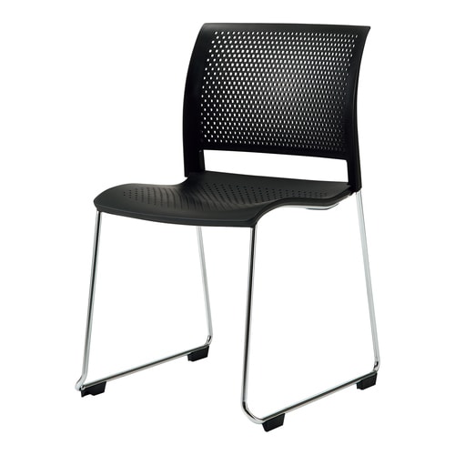 スプライン サークルメッキ脚 ブラック