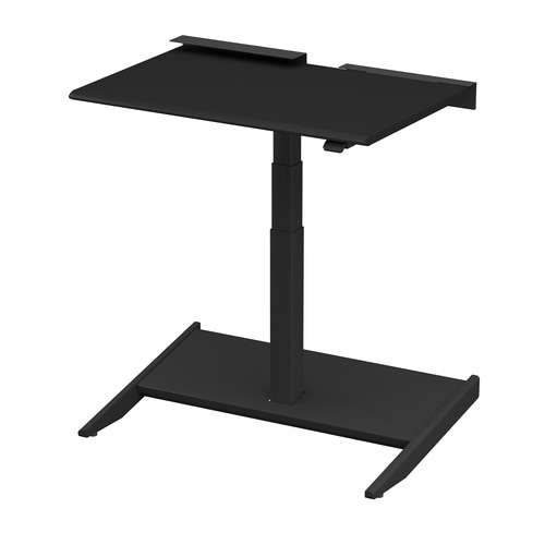 スタンジットテーブル 天板黒/本体黒