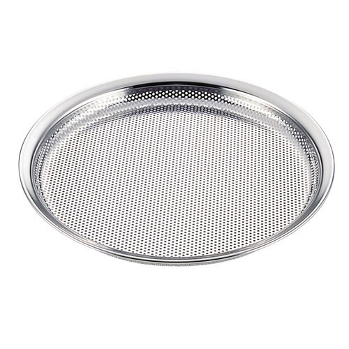 UK18−8パンチングそばザル 21cm