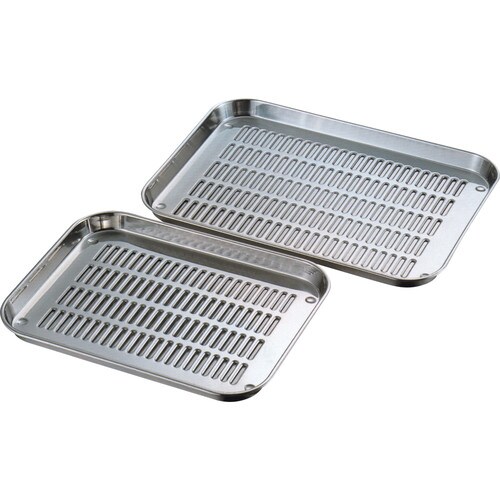 AG 18−8 水切浅型肉バット 大