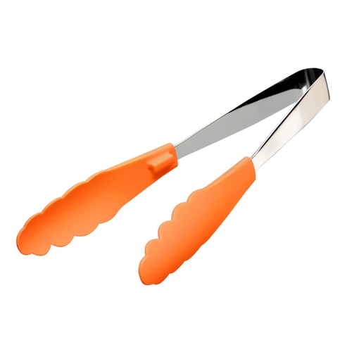 抗菌耐熱カラーマルチトング ストッパー付 オレンジ