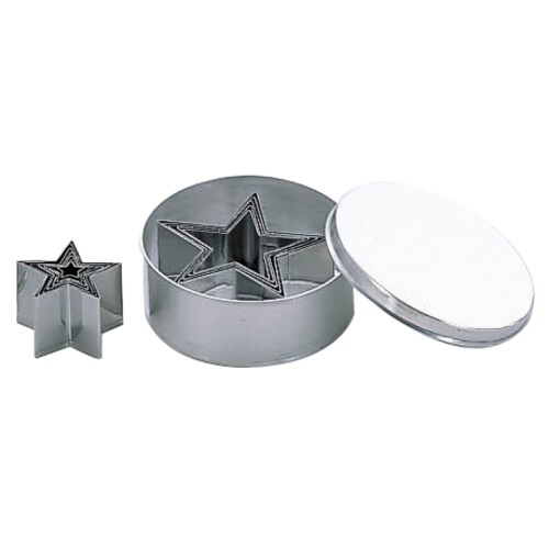 18−0 パテ抜型 星 12pcsセット