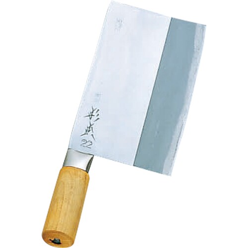 杉本 4022 中華骨切庖丁 特厚口 22号
