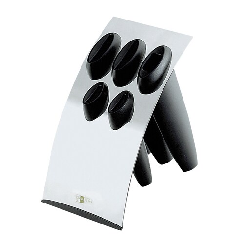 JJimiステンレスナイフブロック ブラック