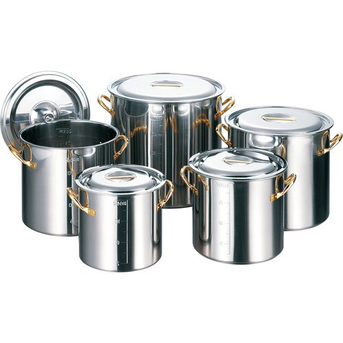 AGクラッド 寸胴鍋 目盛付 39cm