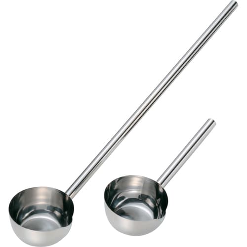 18−8ひしゃく パイプ柄 口付き 18×100