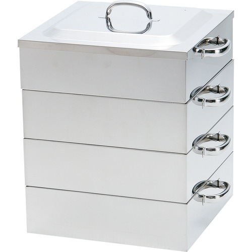 PE 業務用角蒸器 3段 60cm