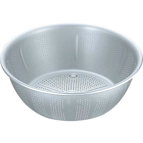 アルマイト水切ザル 24cm (穴明ボール)