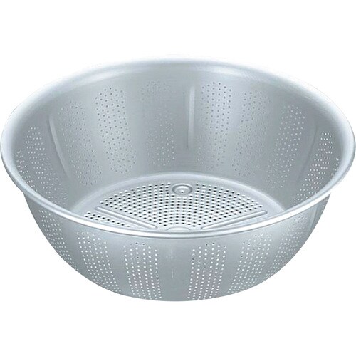 アルマイト水切ザル 38cm (穴明ボール)