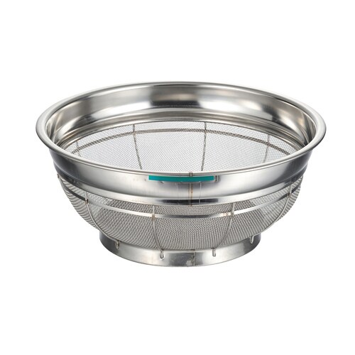 BK18−8浅型ザルカラーバー付 40cm 緑