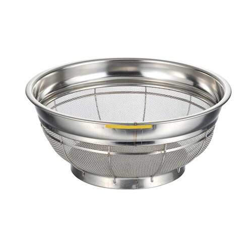 BK18−8浅型ザルカラーバー付 50cm 黄