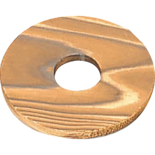 焼杉木敷板 丸12cm 小