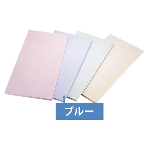 ゴムシェフカラー俎板 50×25 ブルー