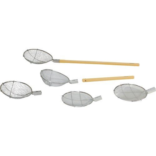 抗菌角柄・スクイ網丸型平織 10mm目 φ240