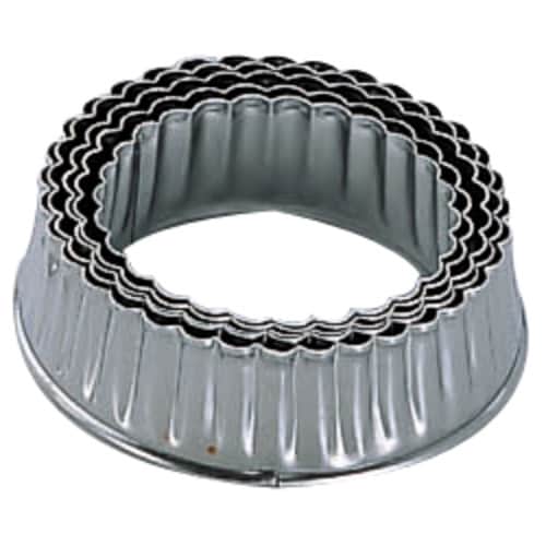 18−0ジャンボパテ抜型 菊 5pcsセット