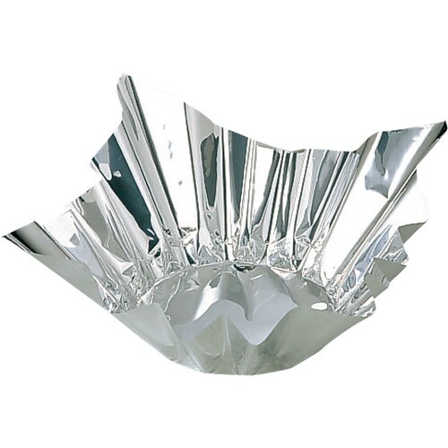 FN18 アルミ箔鍋(銀色) 18cm角 1pcs