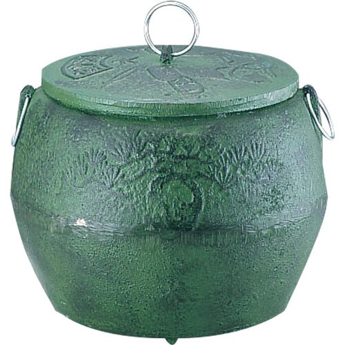 鉄鋳物 火消つぼ 中