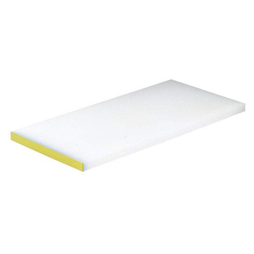 天領 PCまな板 カラー縁付 K1A 黄